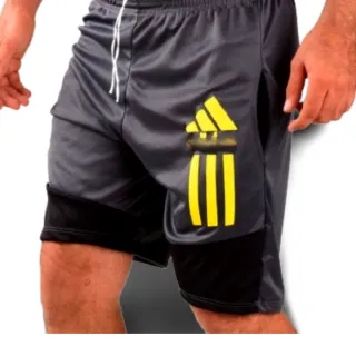 Bermuda Futebol Treino Masculino Kit 4 Short Calção Academia - G