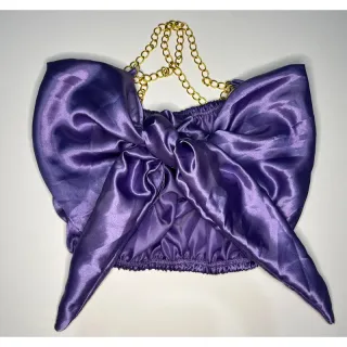 Blusa Cropped com corrente - Promoção diversas cores - Rose cetim1