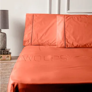 Percal 400 Fios Jogo de Lençol Casal 3 Peças Acetinado - Azul Petroleo