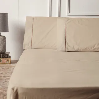 Percal 400 Fios Jogo de Lençol Casal 3 Peças Acetinado - Azul Petroleo