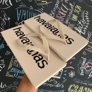 Envio Rápido Chinelo Havaianas Quadrada Japonesa EVA Super Leve Confortável - HVNS Rosa