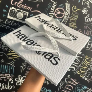 Envio Rápido Chinelo Havaianas Quadrada Japonesa EVA Super Leve Confortável - HVNS Rosa