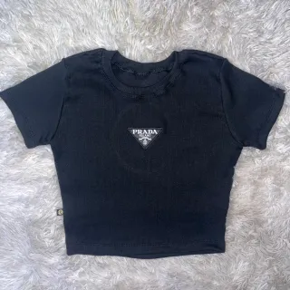 Blusa Cropeed Feminina Ribana Moda Gringa Blusinha Curta - Verde Militar