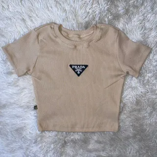 Blusa Cropeed Feminina Ribana Moda Gringa Blusinha Curta - Verde Militar