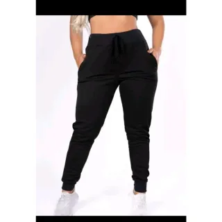 Bolso Flanelado Feminina Com Calça Moletom - CALÇA FEMININA MOLETOM CINZA