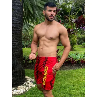 Promoção Bermuda Masculina Esportiva - Vermelho