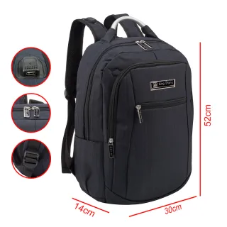 Bolsa Resistente Mochila Escolar Masculina Feminina Notebook - Azul