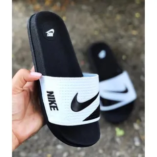 Slide unissex pronta entrega - Chinelo masculino e feminino - Coroa preto