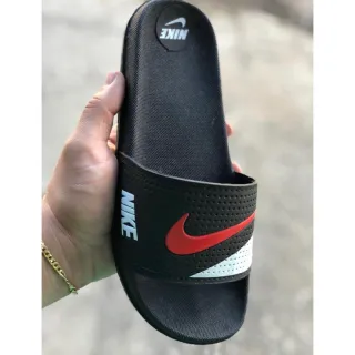 Slide unissex pronta entrega - Chinelo masculino e feminino - Coroa preto
