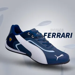 15% OFF Tênis Masculino Puma Ferrari New Escuderia - Preto c/ Branco