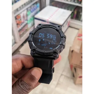 Relógio inteligente redondo atualizado - Smartwatch - D20 Azul