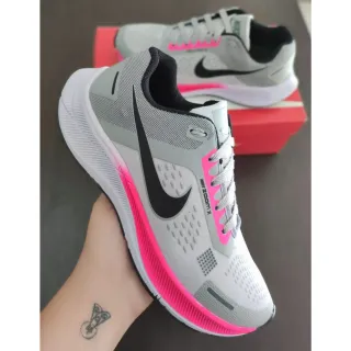 Promoção Tênis Esportivo Air Zoom X Caminhada Academia - Cinza - Pink