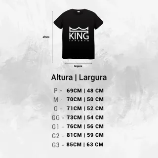 Camiseta Premium Algodão Masculina P ao G3 - Fio 30.1 - G2