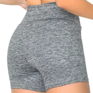 Ótima Qualidade Shorts Legging de Suplex Fitness Bermuda Feminina - Preto