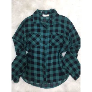 Moda inverno: Camisa feminina xadrez São João - Branco