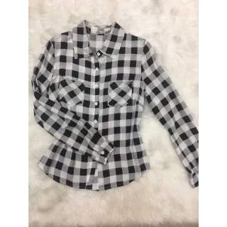 Estilo São João: Camisetas xadrez feminina - Branco