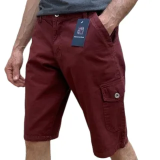 Bolsos Bermuda Cargo Masculina Coloridas 6 - Jeans Cargo 6 Bolsos