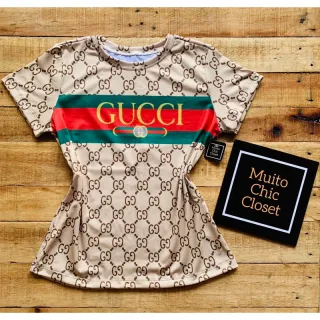 Marcas Camiseta Feminina T-Shirt (36 ao 50) - Modelo 3