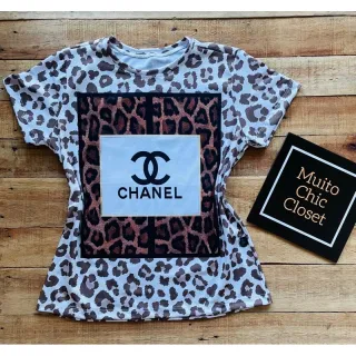 Marcas Camiseta Feminina T-Shirt (36 ao 50) - Modelo 3