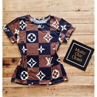 Marcas Camiseta Feminina T-Shirt (36 ao 50) - Modelo 3