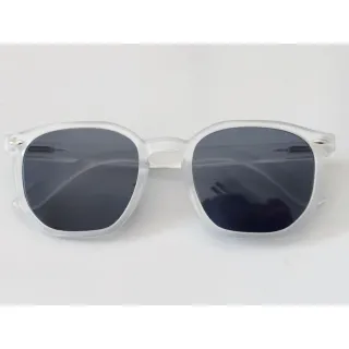 Óculos Retro Hexagonal UV400 - Masculino e Feminino - 22034-Branco