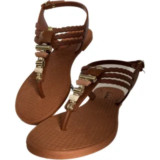 Rasteirinha feminina lirio star sandália - 3 tira I I preto