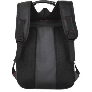 Mochila de Rodinhas em Couro Resistente e Impermeável - Ideal para Trabalho e Faculdade - Média Marrom