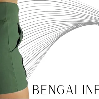 Modinha Tendência: Shorts Feminino Curto com Botões Cobertos - Vermelho