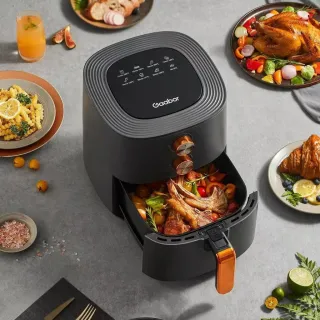 Fosco Grafite Antiaderente Air Fryer Gaabor 6L - 127V / 220V - 220V
