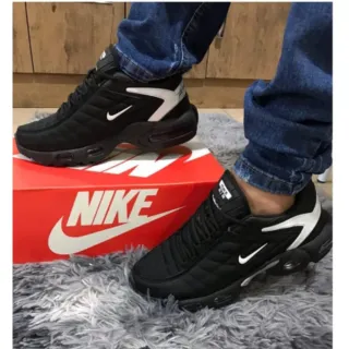 Promoção Tênis Masculino Casual Esportes Caminhada Academia NK Tailwind - TW PRETO PRETO