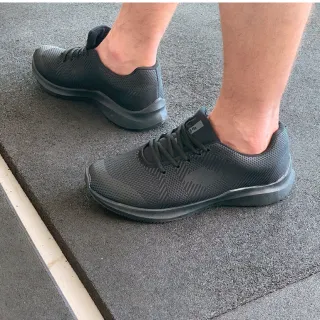 Envio Imediato Tênis O2X Zoom Fitness Masculino Esportivo - Promoção - BRANCO/PRETO O2X