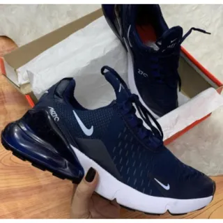Promoção top! Tênis Masculino Air Max 270 Caminhada Academia Esportes do 38 ao 43 - 270 MARINHO