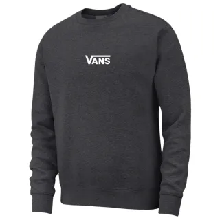 Blusa de frio Vans Moletom Gola Careca Sem Capuz - Preto
