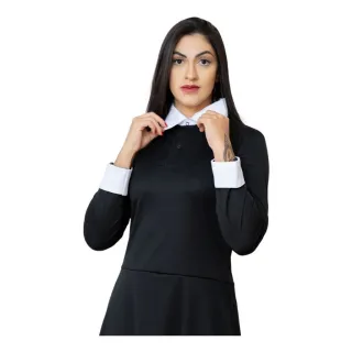 Fantasia Adulto Wandinha Família Addams - M