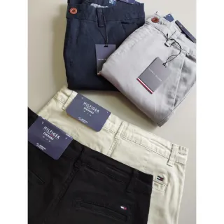 Calças Skinny Sarja Bolso Embutido - Casual e Social - Areia