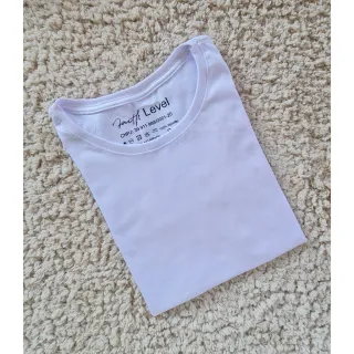 Blusa Feminina Lisa de Algodão, T-Shirt Gola Redonda Basica - Vermelho