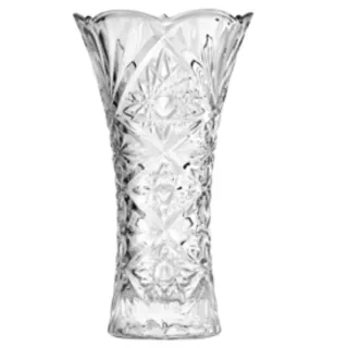 Decoração Flores Vaso de Vidro Wheaton 23 cm - geometric