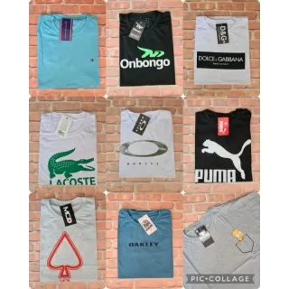 Camisetas Masculinas Kit 2 Unidades - Padrão Peruana 30.1 - Chamativa