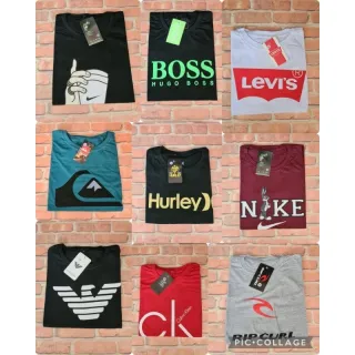 Camisetas Masculinas Kit 2 Unidades - Padrão Peruana 30.1 - Chamativa