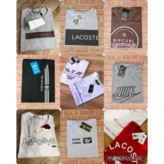 Camisetas Masculinas Kit 2 Unidades - Padrão Peruana 30.1 - Chamativa