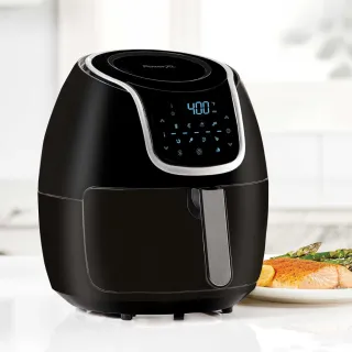 Air Fryer Digital Elétrica de 6.5 Litros, 1700w, Sem Óleo - Cozimento Fácil e Rápido - 220V