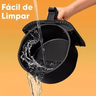 Air Fryer Digital Elétrica de 6.5 Litros, 1700w, Sem Óleo - Cozimento Fácil e Rápido - 220V