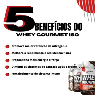 Dymatrix Isolado Gourmet Protein - Whey - Morango