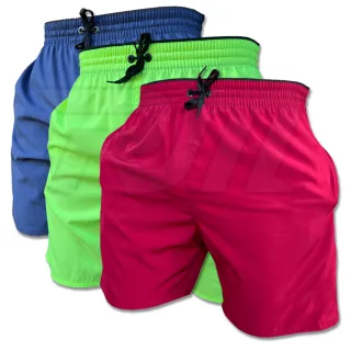 Treino Academia Futebol Kit 3 Bermudas Shorts - Short Kit 2