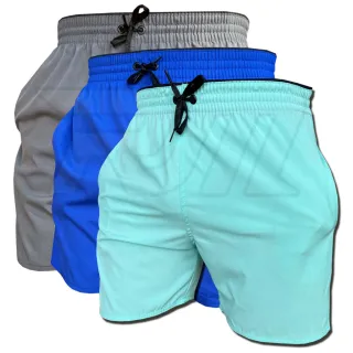 Treino Academia Futebol Kit 3 Bermudas Shorts - Short Kit 2