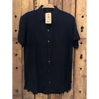 Camisa Social básica Manga Curta Havaiana Verão 2023 - Raryel - Salmão