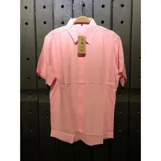 Camisa Social básica Manga Curta Havaiana Verão 2023 - Raryel - Salmão