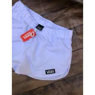 Verão Praia Streetwear Fitness Academia Short Feminino - Branco