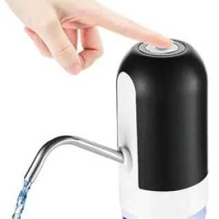 Dispenser Automático Universal de Água Elétrico com Carregamento USB - Bomba Galão 20L - Único