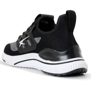 Envio Imediato - Tênis Masculino Esportivo Confortável Original para Caminhada e Corrida - PRETO/LARANJA